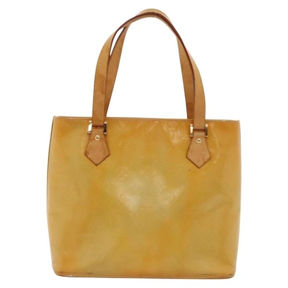 LOUIS VUITTON Monogram Vernis Houston Hand Bag Gris - Picture 2 of 14